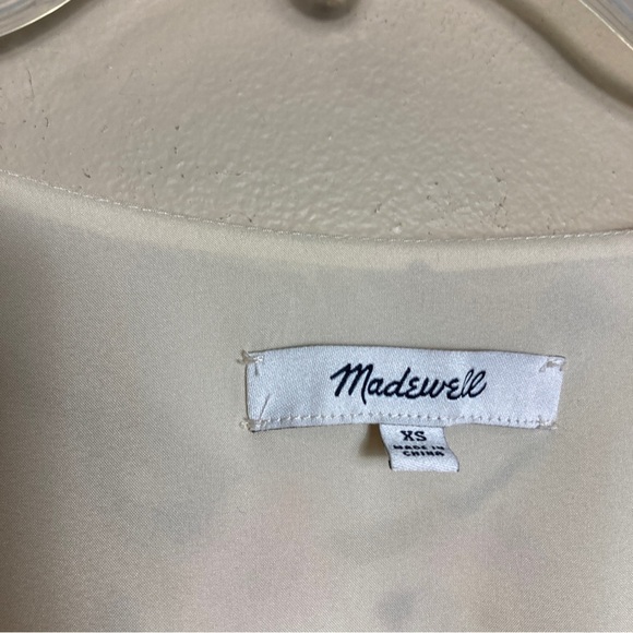 Madewell Cate Floral Print Mini Long Sleeve Dress in Carnation - Picture 12 of 14